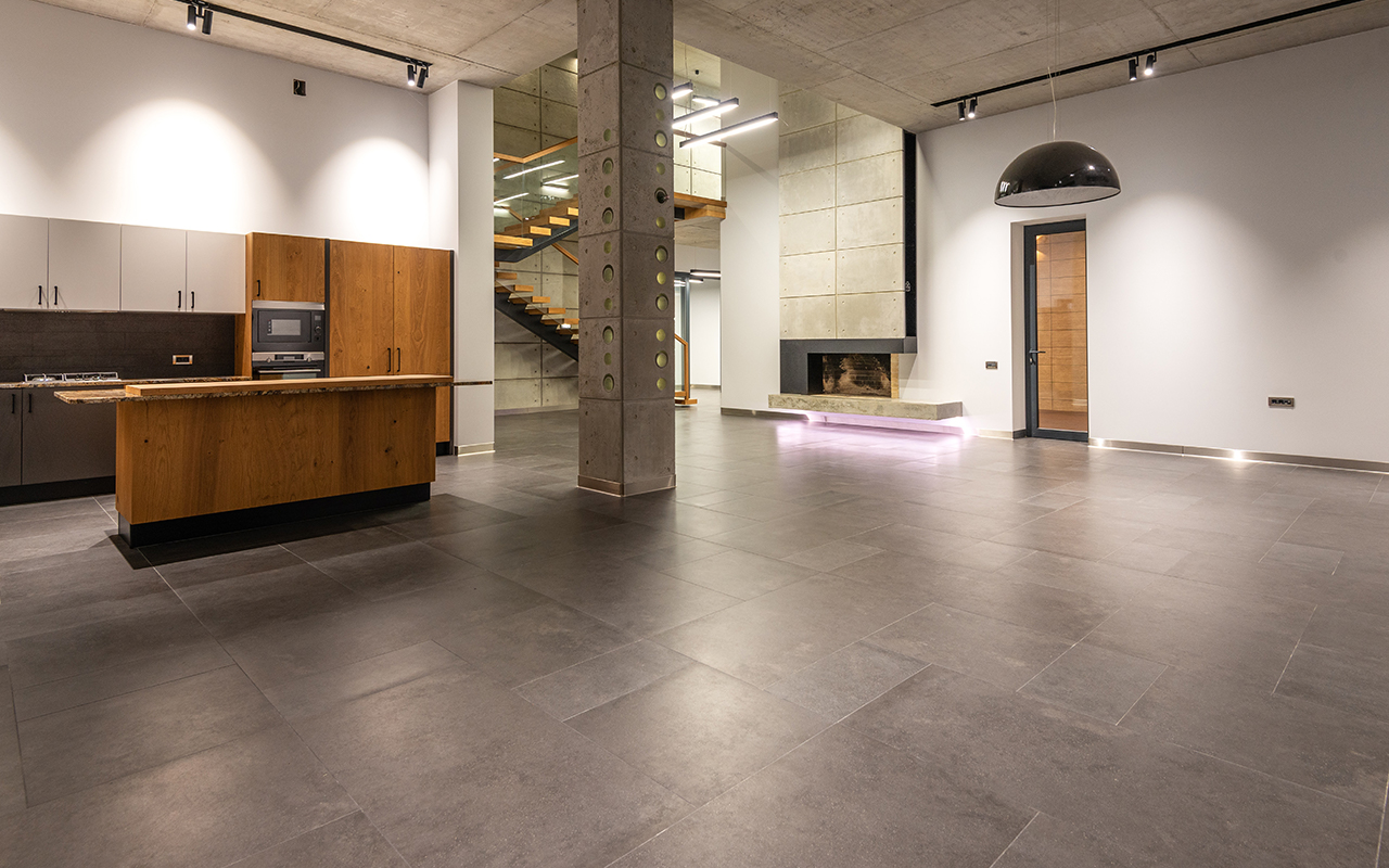 tile flooring office space