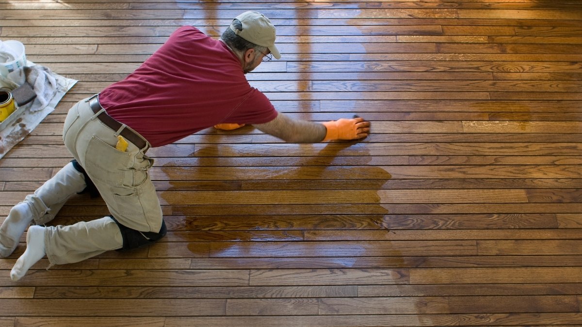 applying a liquid finish