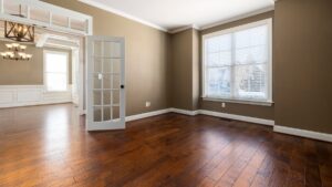 dark hardwood flooring