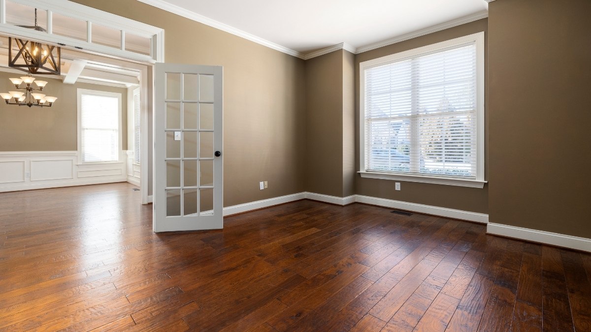 dark hardwood flooring